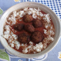 El cooksnap de Atalanta cuando hizo Albóndigas de berenjena.