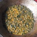 Cooksnap dari Ara Tiara Sobirin untuk resep Sayur daun singkong kuah santan