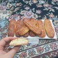 کوک اسنپ Mahsa Aras بعد از امتحان کردن نان چایی.