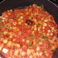 El cooksnap de Daniela Go cuando hizo Papas con chorizo y rajas.