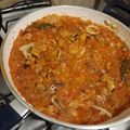 El cooksnap de Cocinando con Anita cuando hizo Arroz con mariscos🍤🍤🍛.