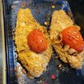 Jay Lee's cooksnap of when they made Herb Crusted Swai fish.