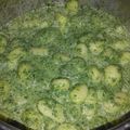 Selesztova.Reni Cooksnap-ja, amikor elkészítette a(z) Spenótos-fokhagymás gnocchi receptet.