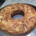 El cooksnap de Karina Ardana cuando hizo Torta de manzana y canela 🍎.