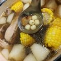 江湖小俠 的 【老菜脯雪梨蓮子排骨湯】秋分節氣燉湯，清甜暖胃 cooksnap