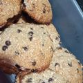 El cooksnap de Susana Soria cuando hizo Galletitas de Avena y Miel con chips de chocolate.