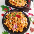 Lovely Agrawal का कुकस्नैप जब उन्होंने स्ट्रीट स्टाइल मैकरॉनी(STREET STYLE MACARONI RECIPE IN HINDI) बनाया था।