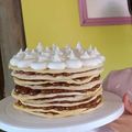 El cooksnap de Yessica Cambre cuando hizo Alfajor santafecino o postre rogel.