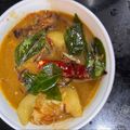 Durreshahwar Khan's cooksnap of when they made Chaney ki daal gosht.