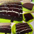 Cooksnap dari Irma Rays untuk resep Brownies Kukus Ny.Liem With Choco Glazing