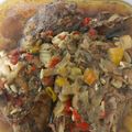 El cooksnap de Arantxa cuando hizo Conejo de campo al ajillo.