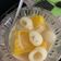 Cooksnap Nana semasa beliau membuat Puding kastard koktail dengan sos kastard.