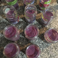 El cooksnap de Laura Corbacho cuando hizo Petit suisse con arándanos (en Thermomix).