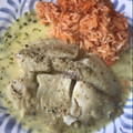 El cooksnap de Maricarmen Orozco cuando hizo Filete de pescado a la miel y mostaza.