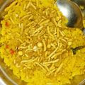 Shyla pandy का कुकस्नैप जब उन्होंने पोहा (poha ladoo recipe in Hindi) बनाया था।
