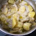 El cooksnap de miguel Villalba cuando hizo Cardo con patatas.