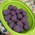 Cooksnap dari Sevti Saja untuk resep Bola bola ubi ungu