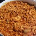 El cooksnap de Cecy Avila cuando hizo Tinga de pollo🌹.