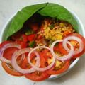 Ayushi Kasera का कुकस्नैप जब उन्होंने मैक्सिकन राइस(Maxican rice recipe in Hindi) बनाया था।