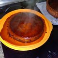 El cooksnap de Raquel Ros Medina cuando hizo Flan de turrón.