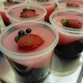 Cooksnap dari Iin Safitri untuk resep Chocoberry Pudding a.k.a puding coklat strawberry