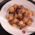 Cooksnap από tzoulitsa στη συνταγή Πατάτες με μανιτάρια στο τηγάνι