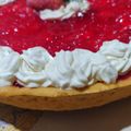 El cooksnap de Mónica cuando hizo Tarta de frutilla, crema y gelatina.