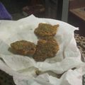 El cooksnap de Paola Castelo cuando hizo Buñuelos de espinacas.