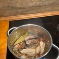 El cooksnap de Belen cuando hizo Perdices estofadas.