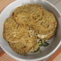 El cooksnap de María Laura González Galiño cuando hizo Medallones de quinoa.