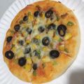 صورة من مريم ، شاركها بعد تجربة وصفة بيتزا بطريقتي 😍😋❤️