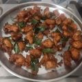 Rachana Gopireddy's cooksnap of when they made Chicken Popcorn 65.