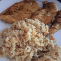 El cooksnap de Sara Lopez cuando hizo Pechugas de pollo al curry.