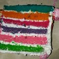 Cooksnap dari Pipit Fitry Azahra untuk resep Steamed Rainbow Cake Super Lembut
