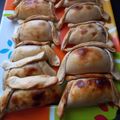 El cooksnap de Angélica Gdy cuando hizo Empanadas de pino.
