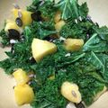 El cooksnap de Aurora Revenga Diaz cuando hizo Col Kale con Mango y Pipas.