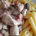 Cooksnap από sweetmicrobe στη συνταγή Κοτόπουλο αλά κρεμ με πέννες