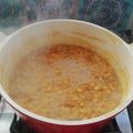 El cooksnap de Pao Castro cuando hizo Garbanzos.