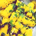 Parul Manish Jain का कुकस्नैप जब उन्होंने खांडवी (Khandvi recipe in Hindi) बनाया था।