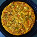 Shilpi Mitra's cooksnap of when they made পনির টিক্কা পিজ্জা(paneer tikka pizza recipe in Bengali).