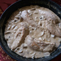 El cooksnap de PAQUI LOPEZ cuando hizo Pollo al curry con champiñones.