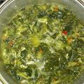 Cooksnap dari Dhilla Fadhillah untuk resep Sayur daun singkong kuah santan
