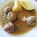 El cooksnap de anabel cuando hizo Albóndigas en salsa tradicional!!!!!.