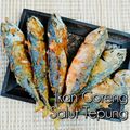 Cooksnap Nur Azliani Amer semasa beliau membuat Ikan Goreng Salut Tepung.