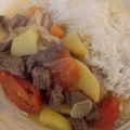 El cooksnap de Miranda Andrea cuando hizo Carne a la olla.