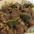 Cooksnap dari Shirley Ns untuk resep Tumis Babi Lada Hitam