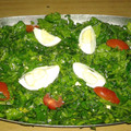 El cooksnap de Lady Marmalade cuando hizo Ensalada de espinaca.