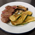 Philip Pantelides's cooksnap of when they made Insalata di zucchine alla griglia grilled courgette salad.