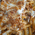 El cooksnap de montse322 cuando hizo Macarrones gratinados con champiñón y bacon.