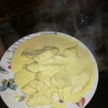 El cooksnap de Carmen Gonzalez cuando hizo Pechuga de pollo al vino con salsa de mostaza.